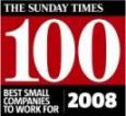 Sunday Times 100 Best Small Companies List